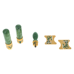 Smoking set with punch
