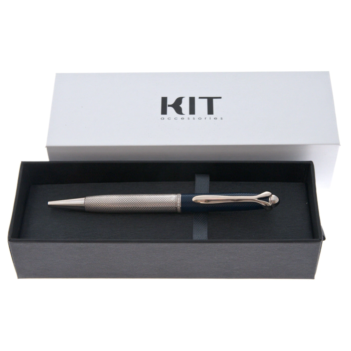 Blue-silver roller handle with cubic zirconia (Kit Day)