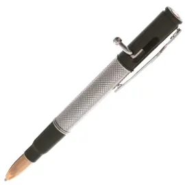 Шариковая ручка из серебра и латуни "Дробовик. Professional" Шариковая ручка из серебра и латуни "Дробовик. Professional"
