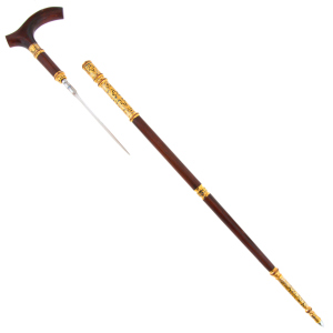 Cane with stiletto "Classic"-1, Zlatoust