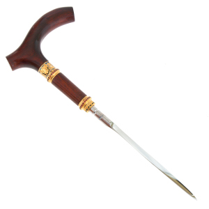 Cane with stiletto "Classic"-1, Zlatoust