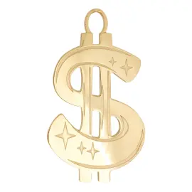 Набор ёлочных игрушек "Рубль-доллар" 6 шт., Златоуст Набор ёлочных игрушек "Рубль-доллар" 6 шт., Златоуст