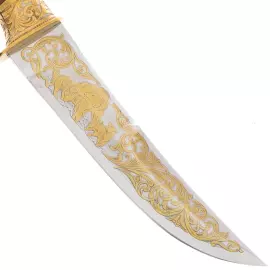 Нож сувенирный "Медведь" Златоуст