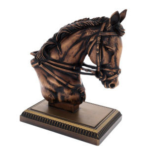 Bust of beech "Horse"