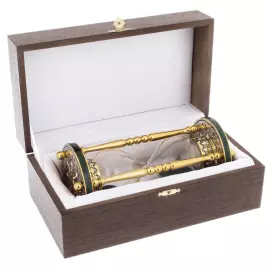 Magnetic antistress "Hourglass" on jade, in a gift box