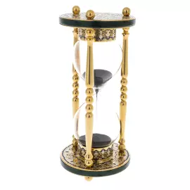 Magnetic antistress "Hourglass" on jade, in a gift box