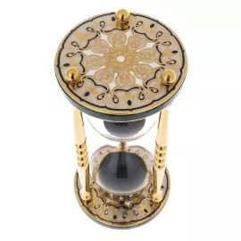 Magnetic antistress "Hourglass" on jade, in a gift box