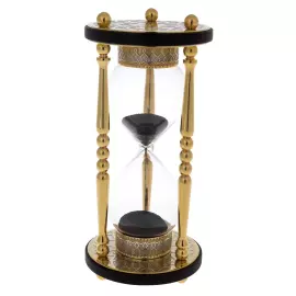 Magnetic antistress "Hourglass" on a wooden base, in a gift box