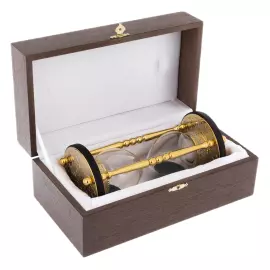 Magnetic antistress "Hourglass" on a wooden base, in a gift box