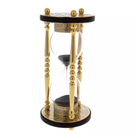 Magnetic antistress "Hourglass" on a wooden base, in a gift box