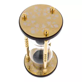 Magnetic antistress "Hourglass" on a wooden base, in a gift box