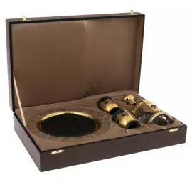 Набор для водки из нефрита на 2 персоны