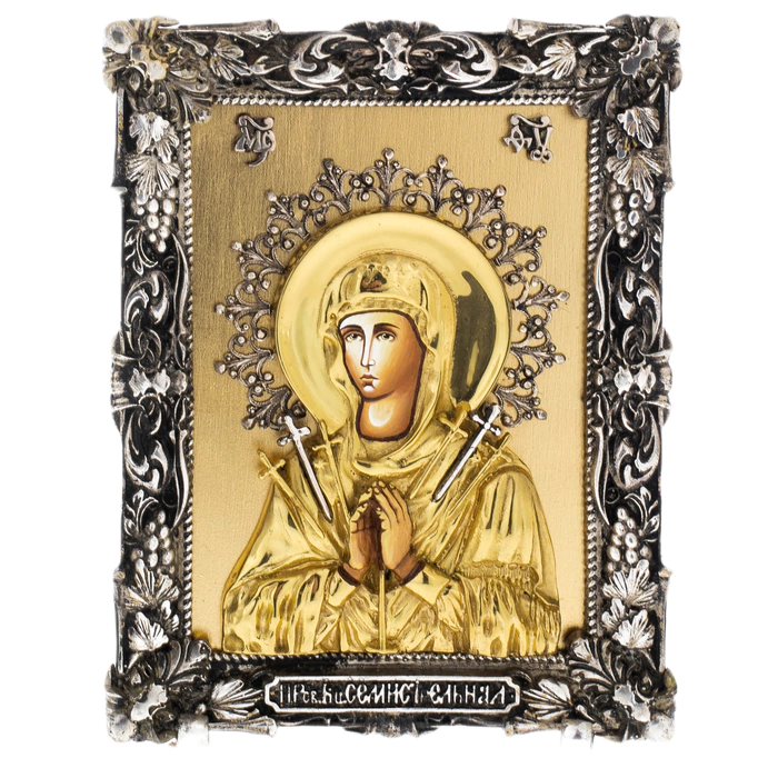 Table icon "The Mother of God Seven-shot"