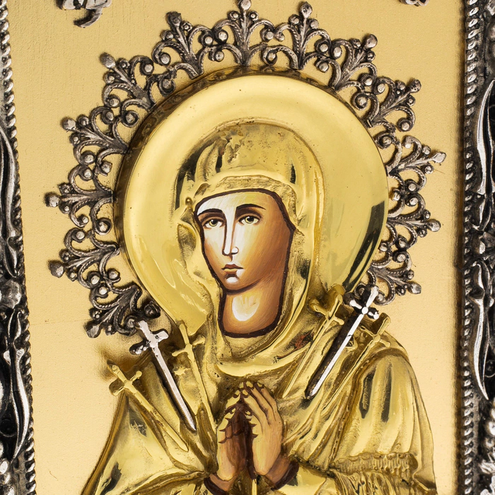 Table icon "The Mother of God Seven-shot"