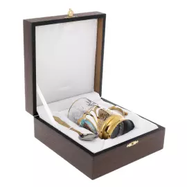 Подстаканник "Рысь" на 1 персону, Златоуст