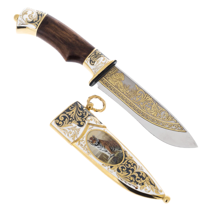 Souvenir Tiger knife, Zlatoust