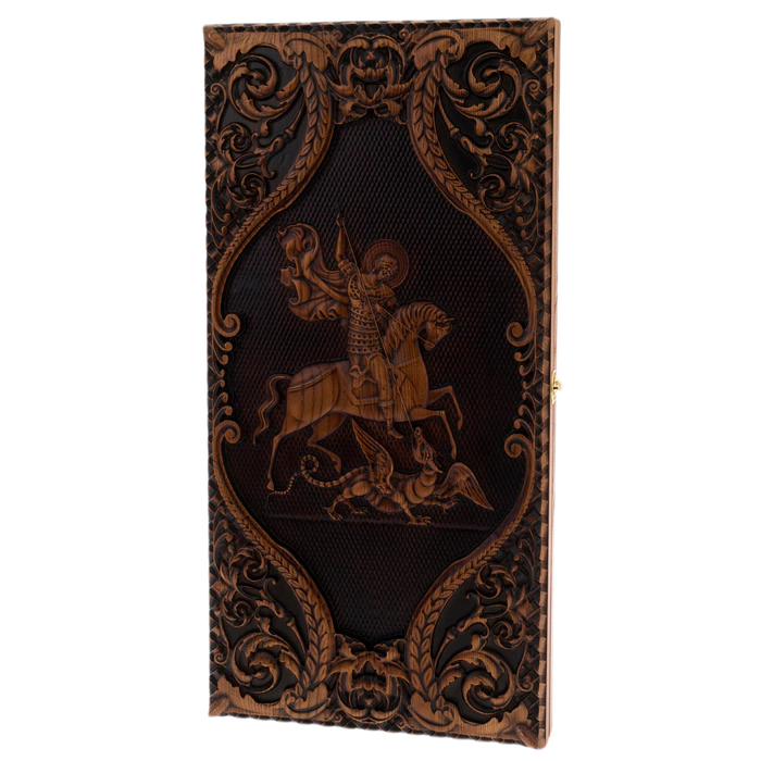 Backgammon from the beech "George the Victorious"