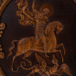 Backgammon from the beech "George the Victorious"
