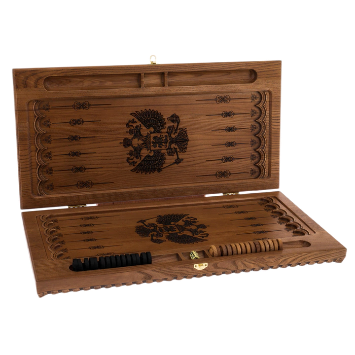 Backgammon from the beech "George the Victorious"
