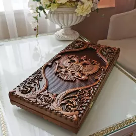 Нарды из бука "Георгий Победоносец"