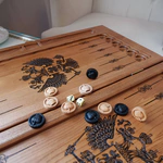 Backgammon from the beech "George the Victorious"