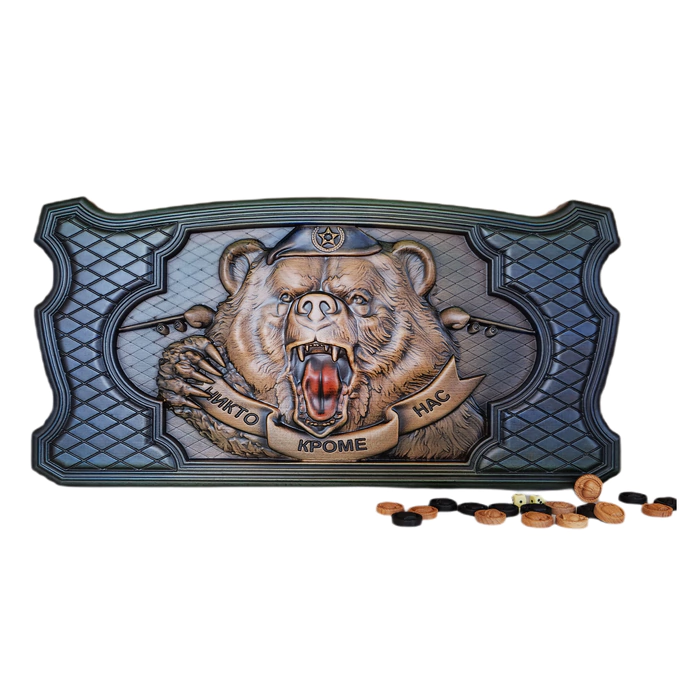 Backgammon "Bear.Airborne Forces"
