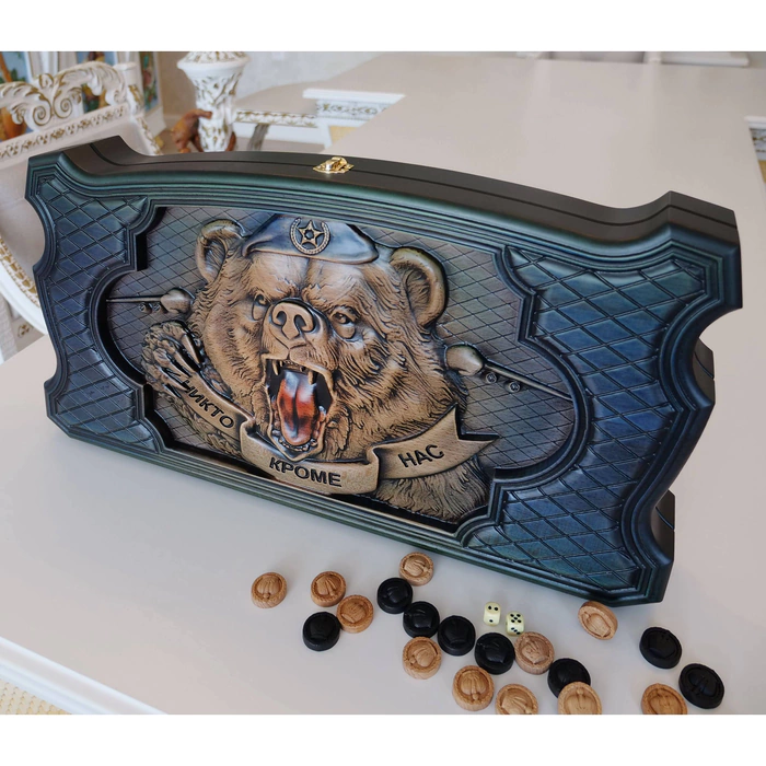 Backgammon "Bear.Airborne Forces"