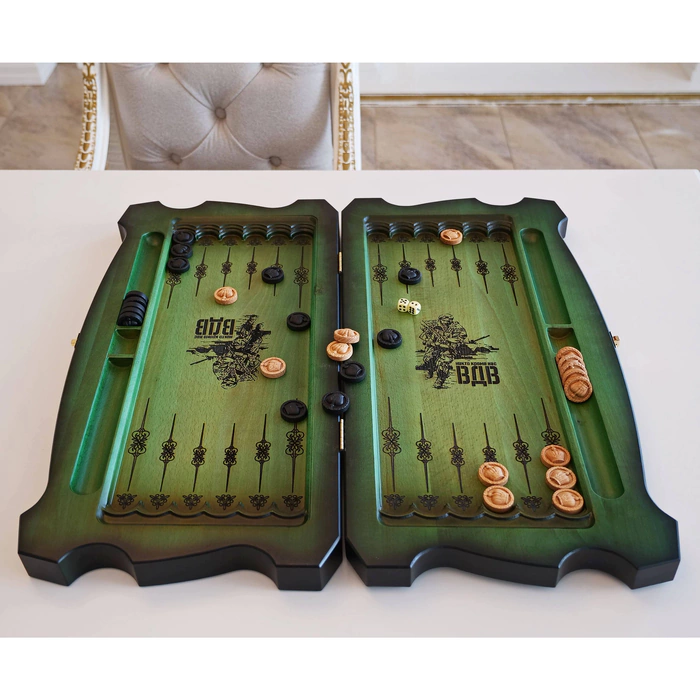 Backgammon "Bear.Airborne Forces"