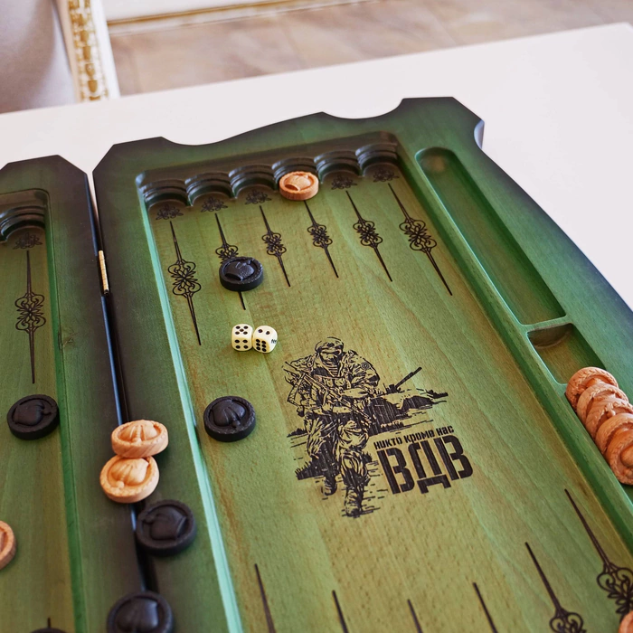 Backgammon "Bear.Airborne Forces"