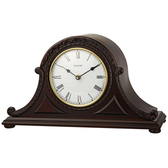 Aviere wooden table clock