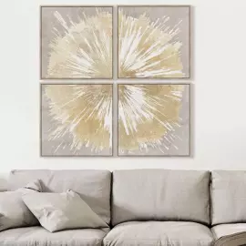 Набор из 4-х панно Tomas Stern с абстрактным сюжетом