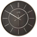 Настенные часы Tomas Stern темный никель