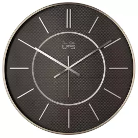 Настенные часы Tomas Stern темный никель
