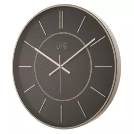 Настенные часы Tomas Stern темный никель