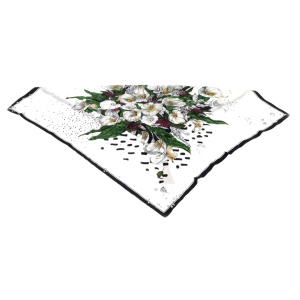 A gift set with a book, a brooch "Ivan da Marya" and a silk handkerchief
