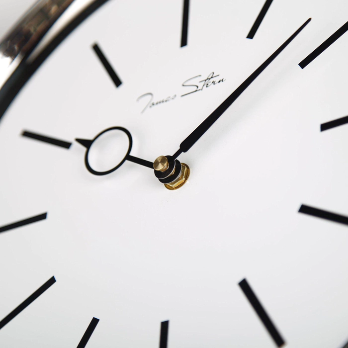 Tomas Stern white grandfather clock
