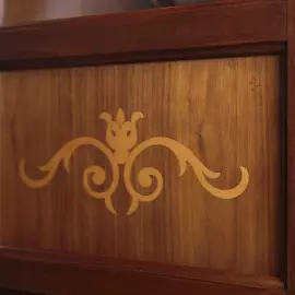 Tomas Stern Walnut Floor Clock