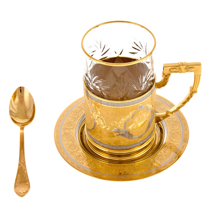 Tea set "Empress" Zlatoust