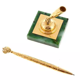 The writing device "Status" on jade, Zlatoust