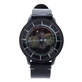 Наручные механические часы с автоподзаводом Lincor "Спутник" черные