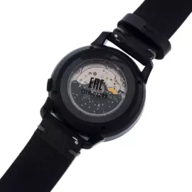 Наручные механические часы с автоподзаводом Lincor "Спутник" черные