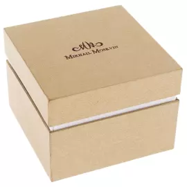 Наручные механические часы Mikhail Moskvin "Elegance" серебристо-синие с серебристым ремешком