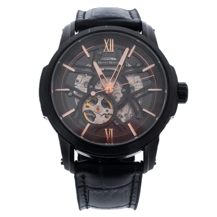 Mikhail Moskvin "Elegance" Self-winding Black Wristwatch