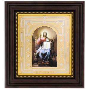 Icon of "Jesus Christ on the throne" Chrysostom
