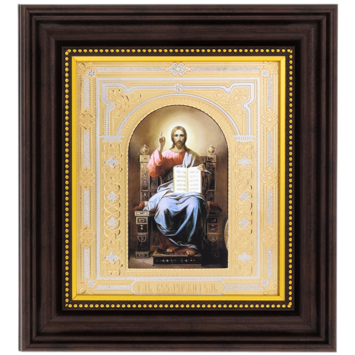 Icon of "Jesus Christ on the throne" Chrysostom