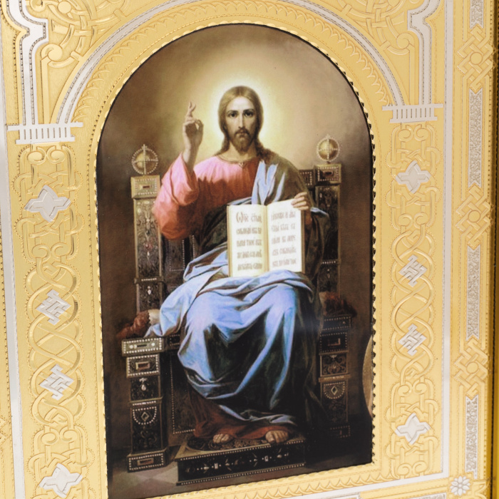 Icon of "Jesus Christ on the throne" Chrysostom