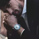 Automatic Mechanical Wristwatch Lincor "Luna 24" Titanium