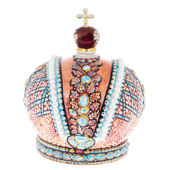 The Crown of the Russian Empire Damask
