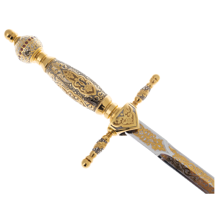 Admiral's cutlass with enamels