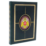 Ежедневник недатированный "Герб МЧС" зеленый